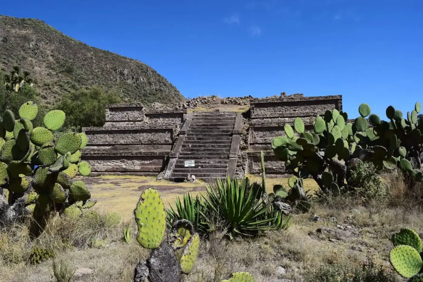 Pirámide del Tecolote en Xihuingo